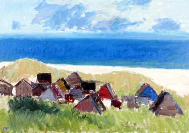 Huse ved Vesterhavet