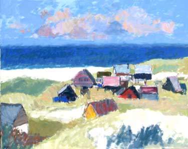 Huse ved Vesterhavet