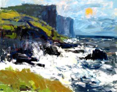 Optræk til storm Færøerne