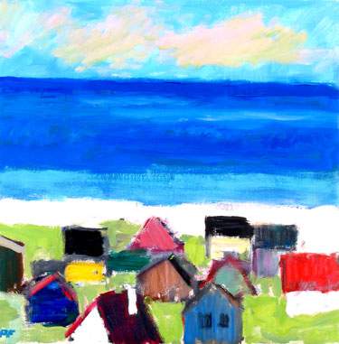 Huse ved Vesterhavet