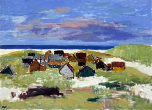 Huse ved Vesterhavet