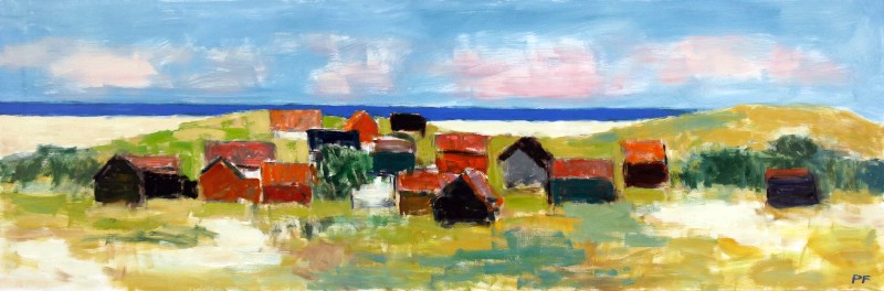 Huse ved Vesterhavet