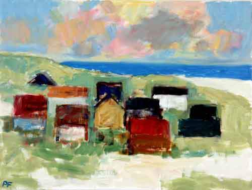 Huse ved Vesterhavet