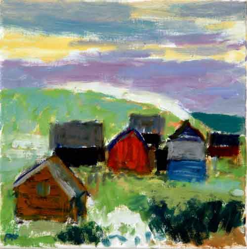 Huse ved Vesterhavet I