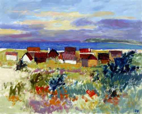 Huse ved Vesterhavet