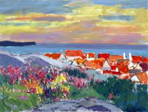 Solnedgang - Bornholm