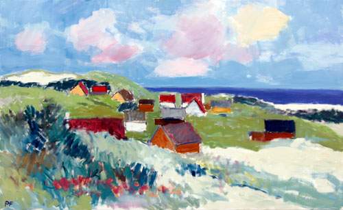 Huse ved Vesterhavet