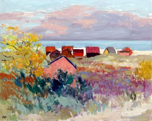 Huse ved Vesterhavet