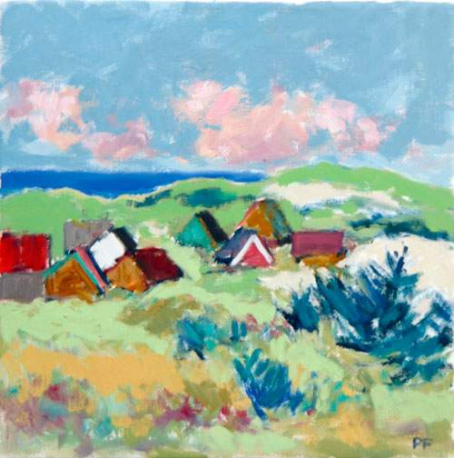 Huse ved Vesterhavet