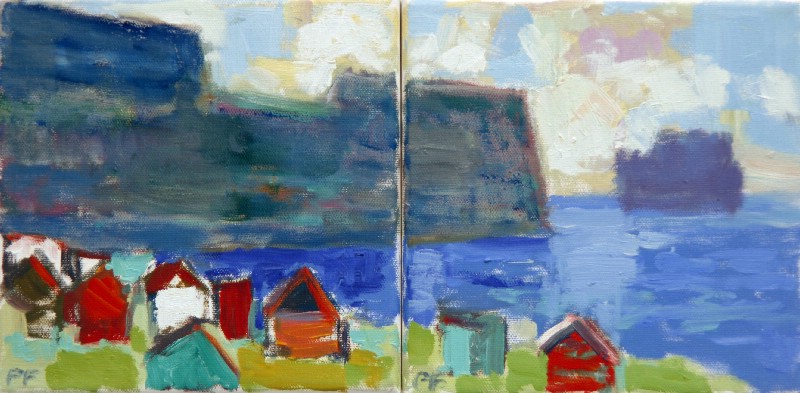 Færøerne - 2 stk 20x20