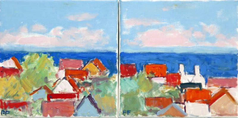Bornholm - 2 stk 20x20