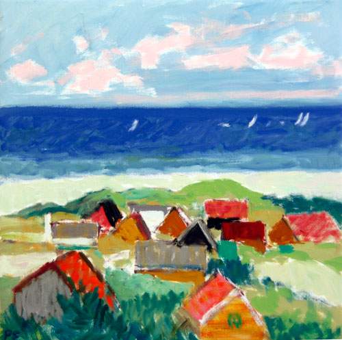 Huse ved Vesterhavet