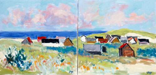 Huse ved Vesterhavet Sælges parvis