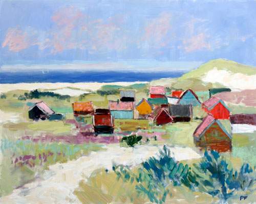 Huse ved Vesterhavet