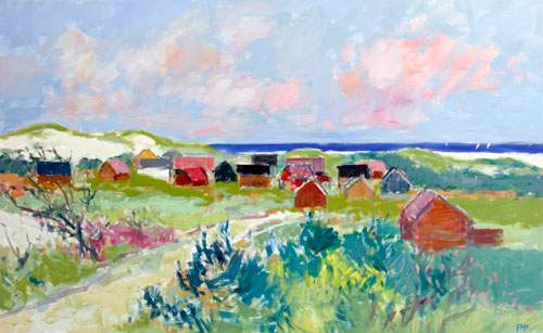 Huse ved Vesterhavet