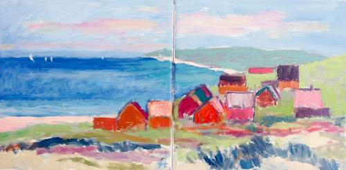 Huse ved Vesterhavet - sælges parvis