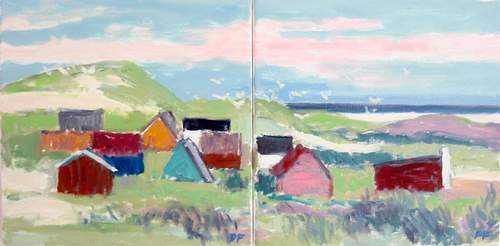 Huse ved Vesterhavet - sælges parvis