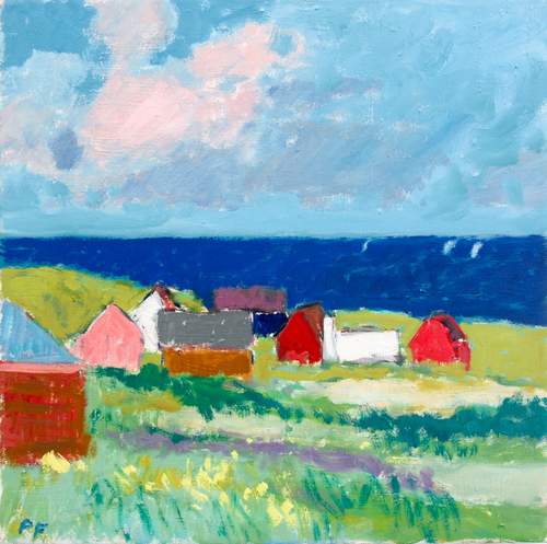 Huse ved Vesterhavet