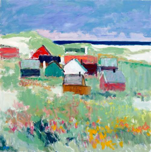 Huse ved Vesterhavet