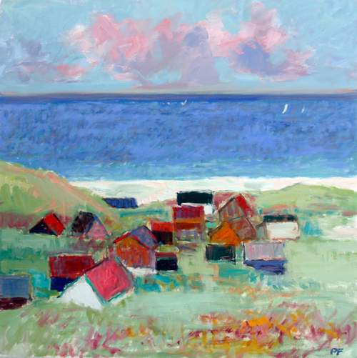 Huse ved Vesterhavet