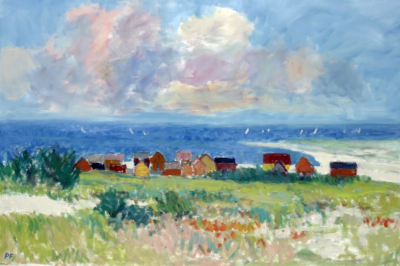 Huse ved Vesterhavet