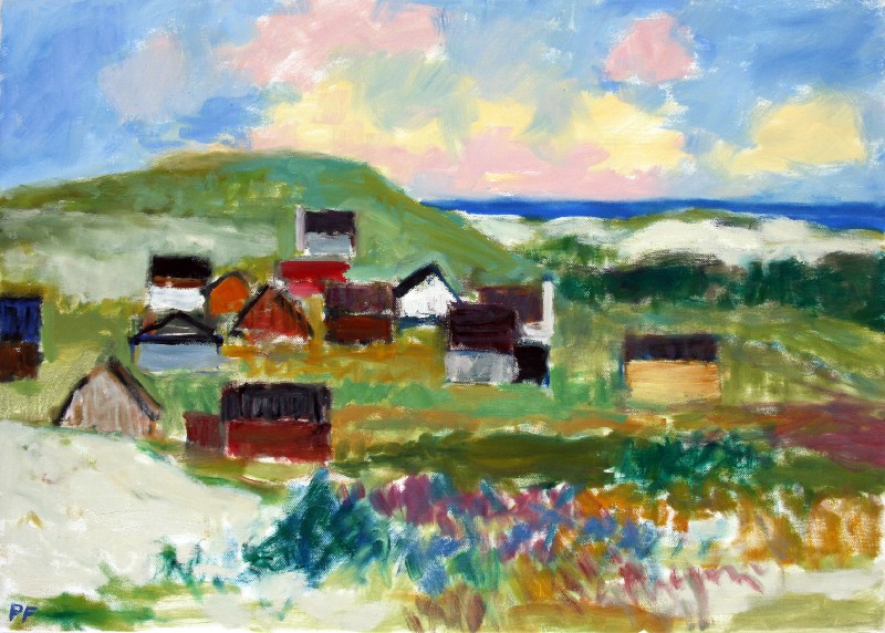 Huse ved Vesterhavet