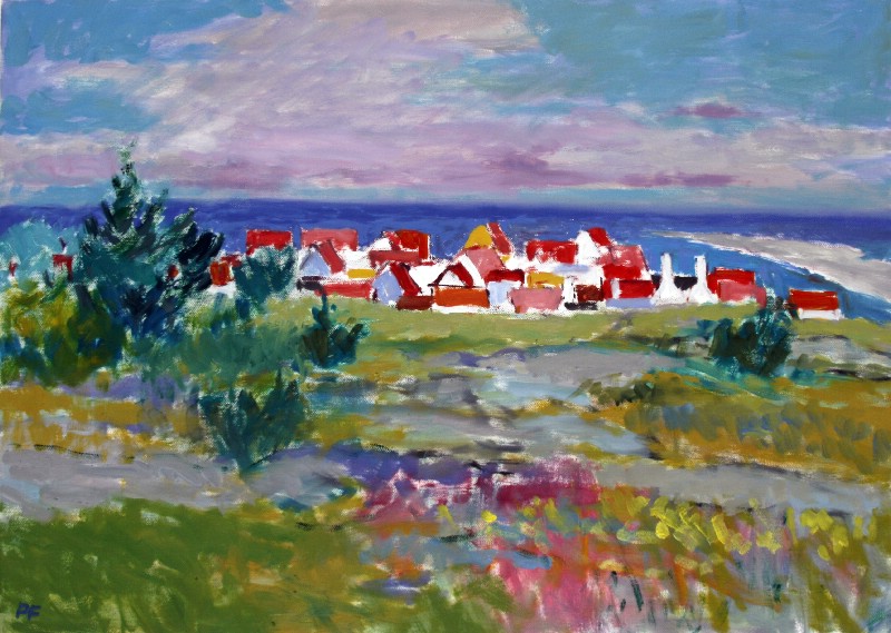 Huse ved Vesterhavet