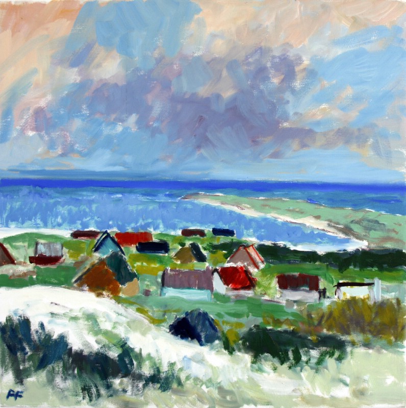 Huse ved Vesterhavet