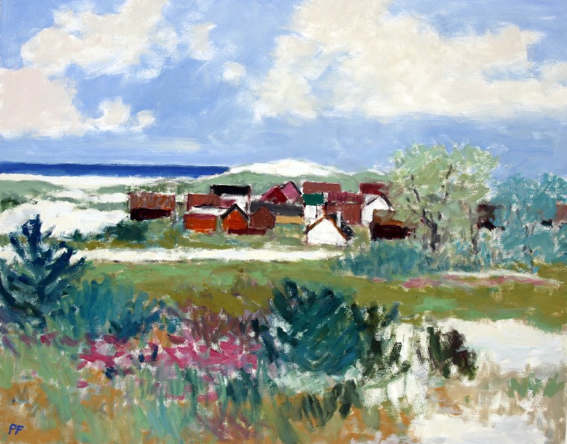 Huse ved Vesterhavet