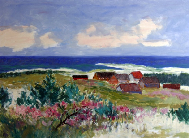 Huse ved Vesterhavet