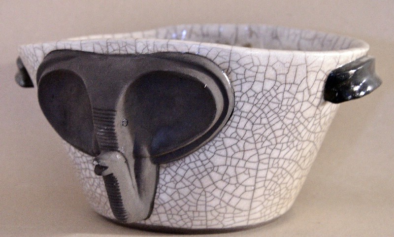 Skål med elefant motiv