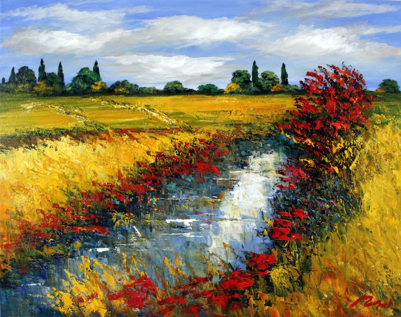 Landscape Near Toscany