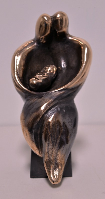 Mor og far og spædbarn