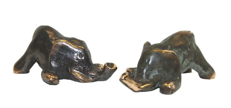 Lille elefant - knælende