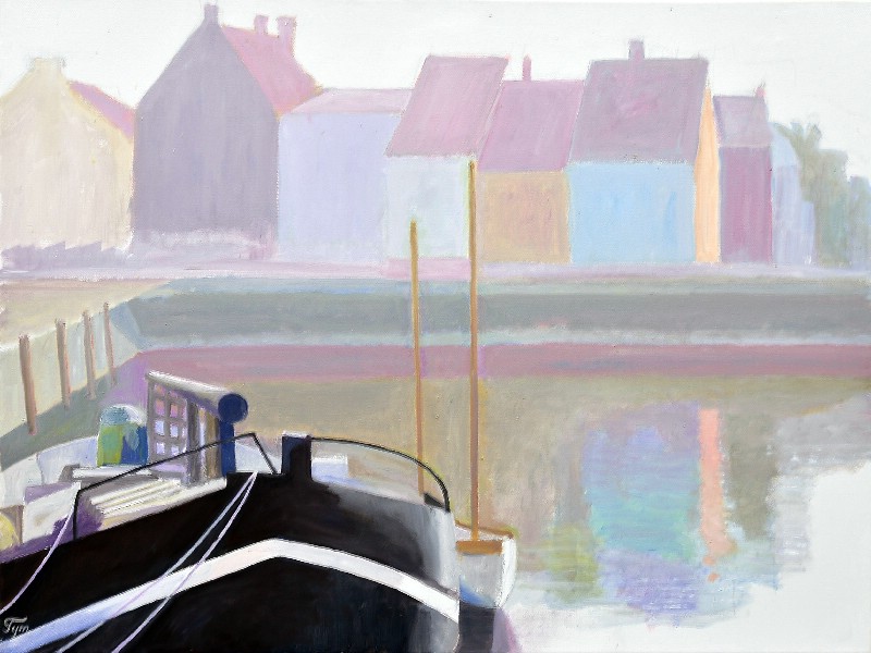 Morgendis på havnen