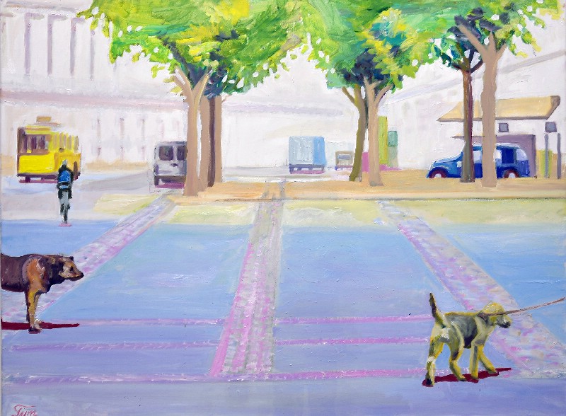 Hunde på Kgs. Nytorv