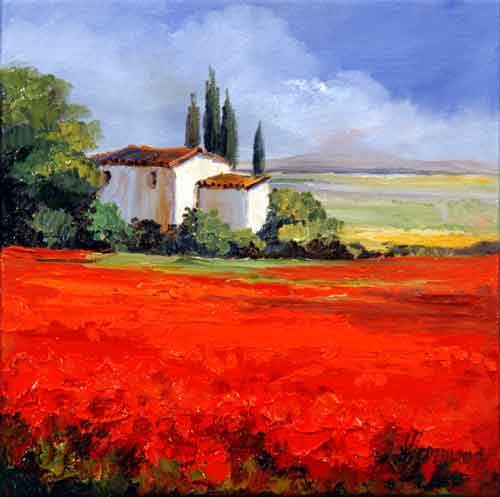 Red Tuscannian Summer