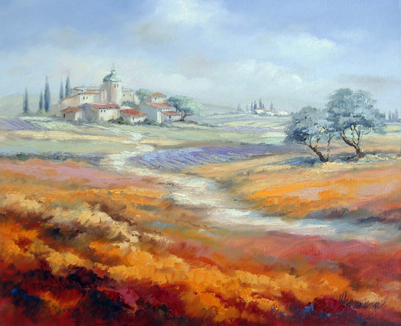 Summer Colours At The Provence