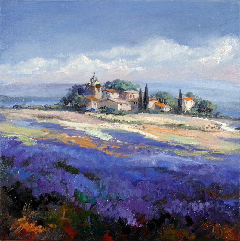 Cottage With Lavender