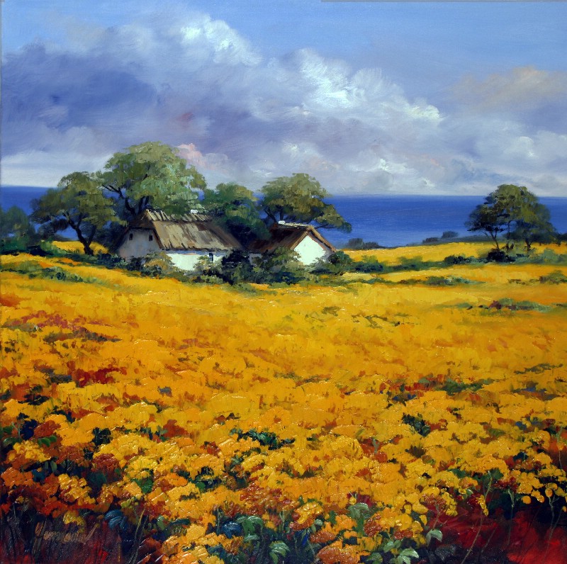 Danish Coast With Rape