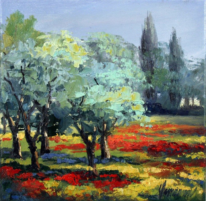 Trees With Poppy II