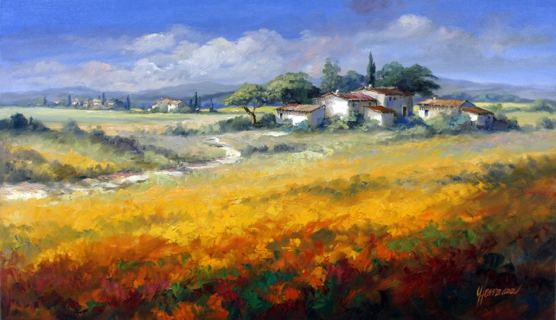 Provence Summer Fields