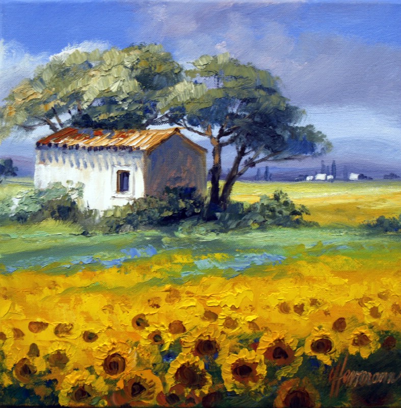 Sunflowers In Summer