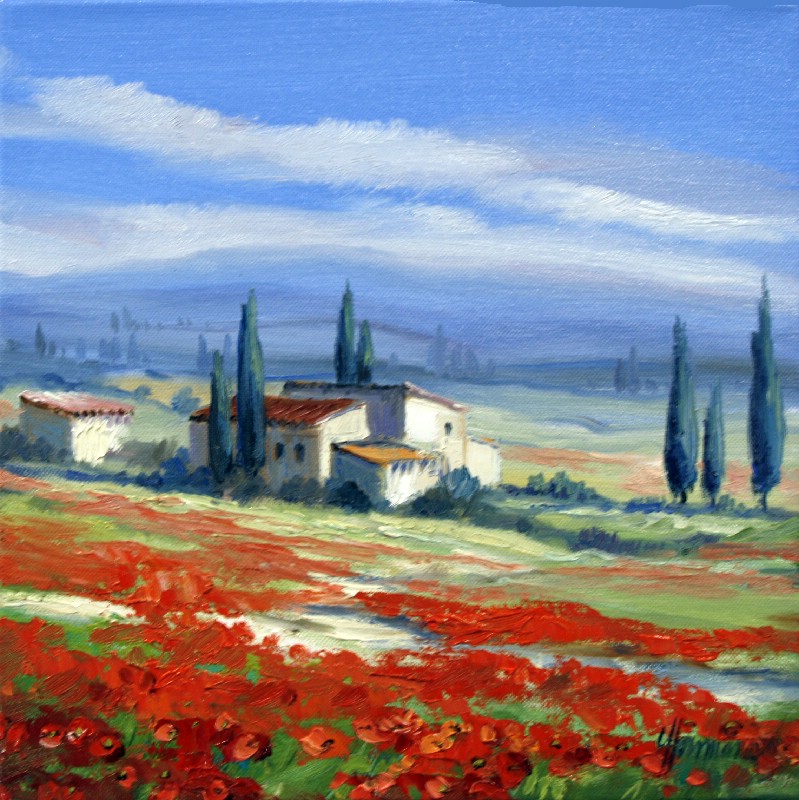 Tuscan Summer Landscape