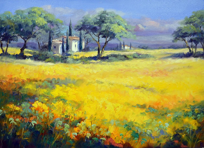 Yellow Provence Impression
