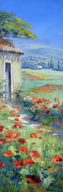 View Over Poppy Fields