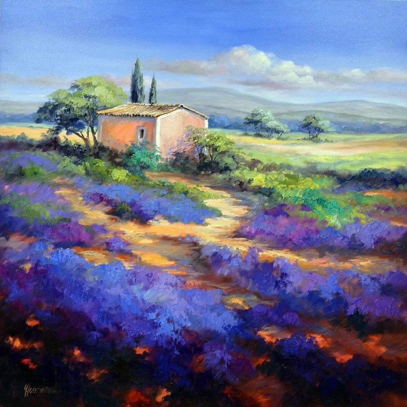 Lavender Landscape