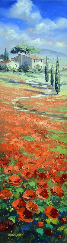 Path Through Poppyfields