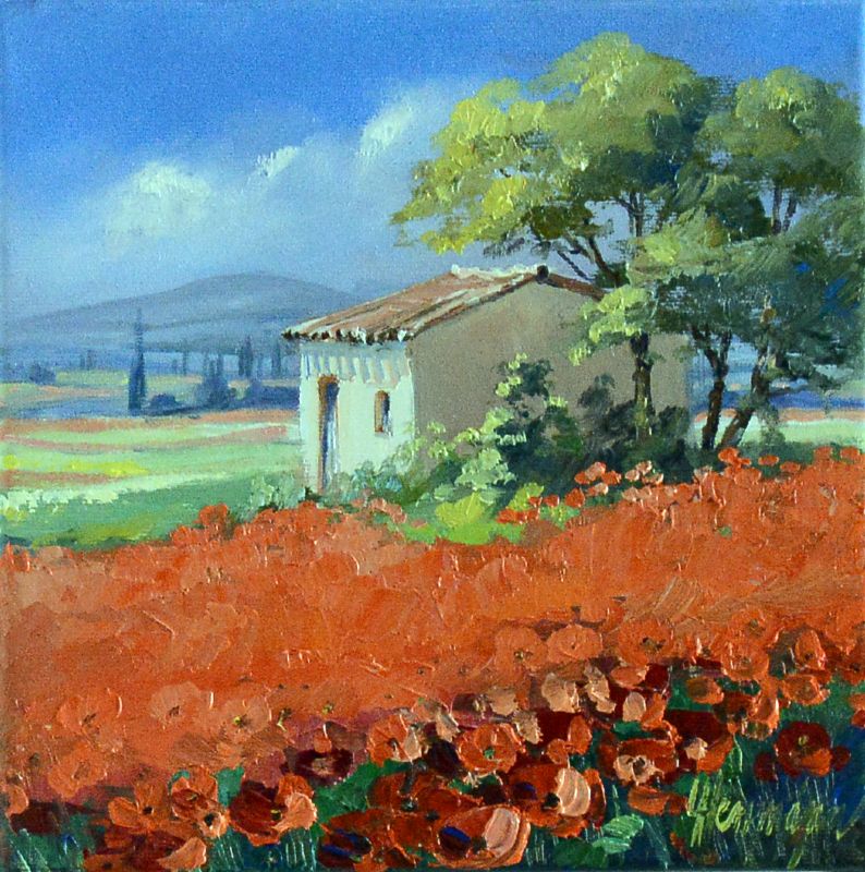 Morning At The Poppyfield