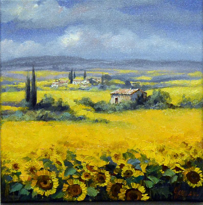 Sunflower Fields In The Luberon II